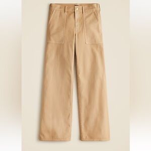 J Crew Camp Pocket Wide Leg Pants